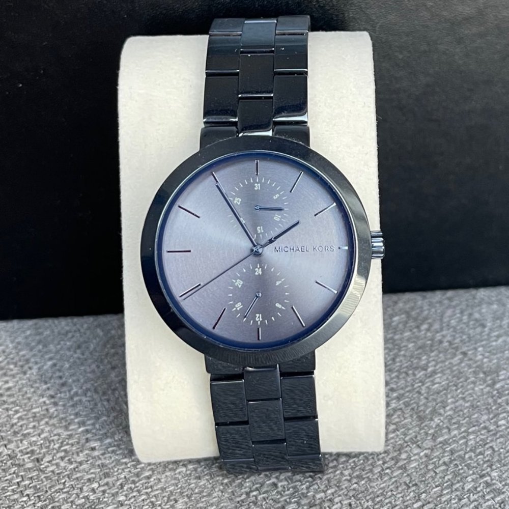 Michael Kors Women's Garner Blue Watch MK6410